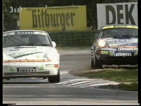 Porsche Cup 1993 Uwe Alzen Altfried Heger dogfight