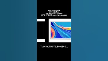 TIANMA TM070JDHG34-01 7.0-inch WXGA LCD module