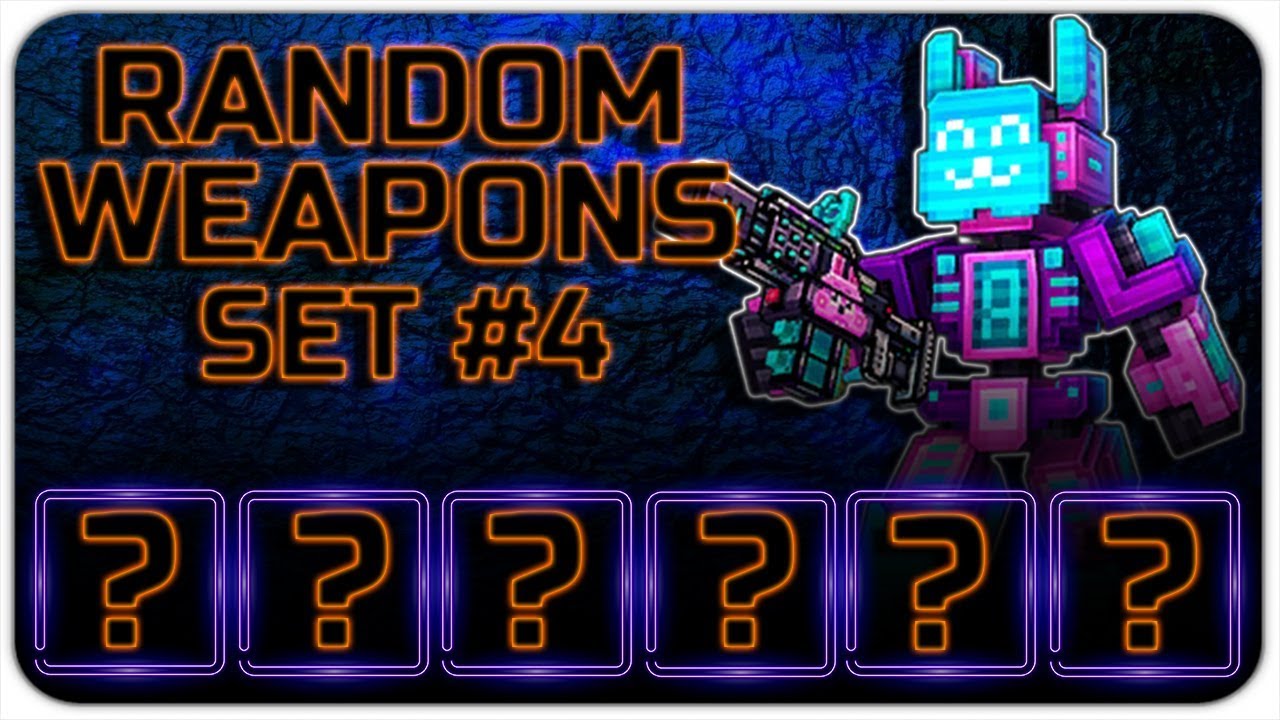 Pixel Gun 3D - Random Weapons Set Gameplay #4
