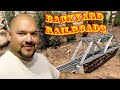 Update on Adam Pinales' backyard railroad