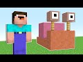 НУБ ПОСТРОИЛ УЛИТКУ В МАЙНКРАФТ ! НУБИК ПРОТИВ БЫСТРЫЕ СТРОИТЕЛИ ТРОЛЛИНГ MINECRAFT