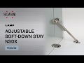 ADJUSTABLE SOFT-DOWN STAY NSDX  - Sugatsune Japan