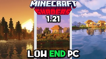 Top 3 Minecraft Java Shaders For Low End Pc| Minecraft 1.21| 2024