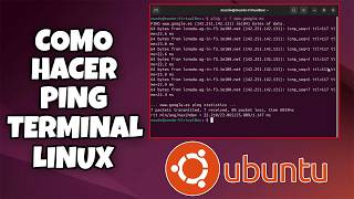 COMO HACER PING A UNA IP o PAGINA WEB URL EN LINUX UBUNTU DESDE LA TERMINAL FACIL Y RAPIDO EN 2026