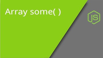 JavaScript Array some method