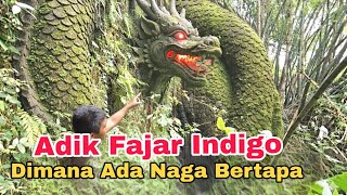Viral!! Fajar Indigo's younger brother visited the place where he said the dragon was meditating.