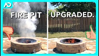 DIY Smokeless Fire Pit [with a sealing strategy others missed!]