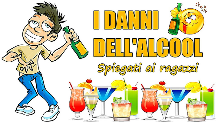 🍻🍷 I DANNI dell'ALCOOL spiegati ai ragazzi - Alcolismo, dipendenze nei giovani, educazione civica 🍸🥃