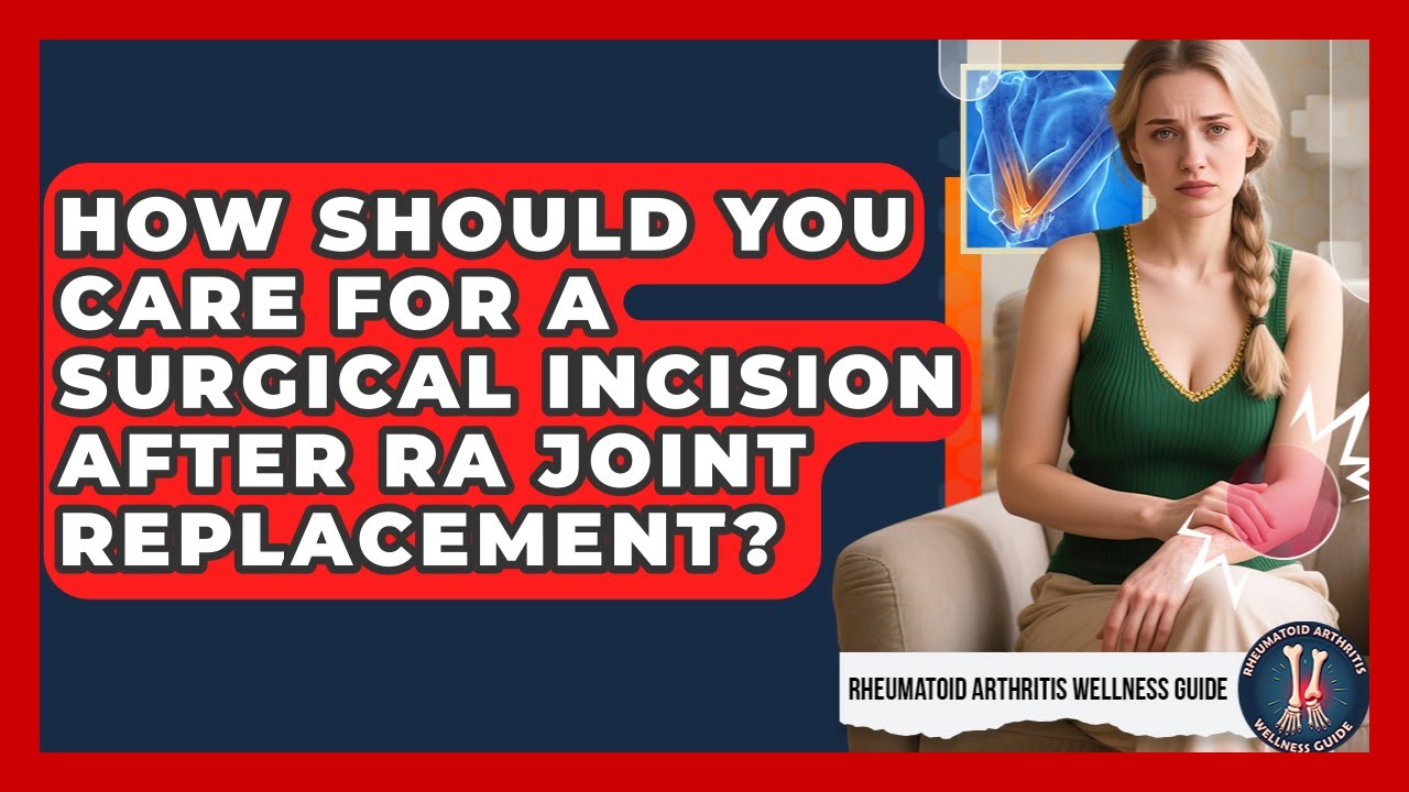 How Should You Care For A Surgical Incision After RA Joint Replacement ...