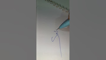 Sohail #calligraphy #shorts #signature