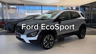 Ford EcoSport Active 1.0 125KM / CarPlay / LED / Czujniki parkowania / FV 23%