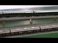 秋の阪急レールウェイフェスティバル2014 鉄道模型HOゲージ 阪急6300系､8000系、寝台特急トワイライトエクスプレス 走行動画