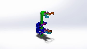 Climbing Robot simulation