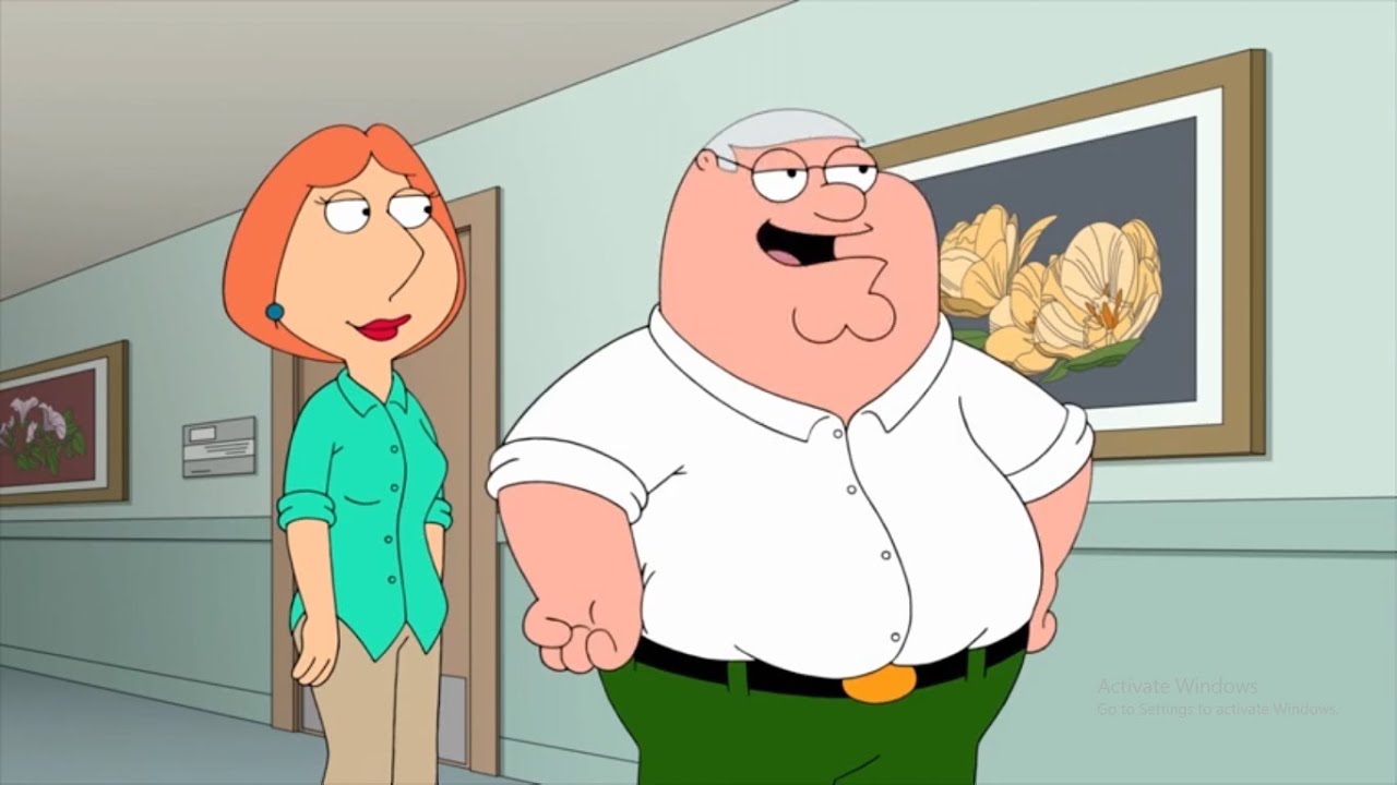Family Guy Peter Gets White Hair