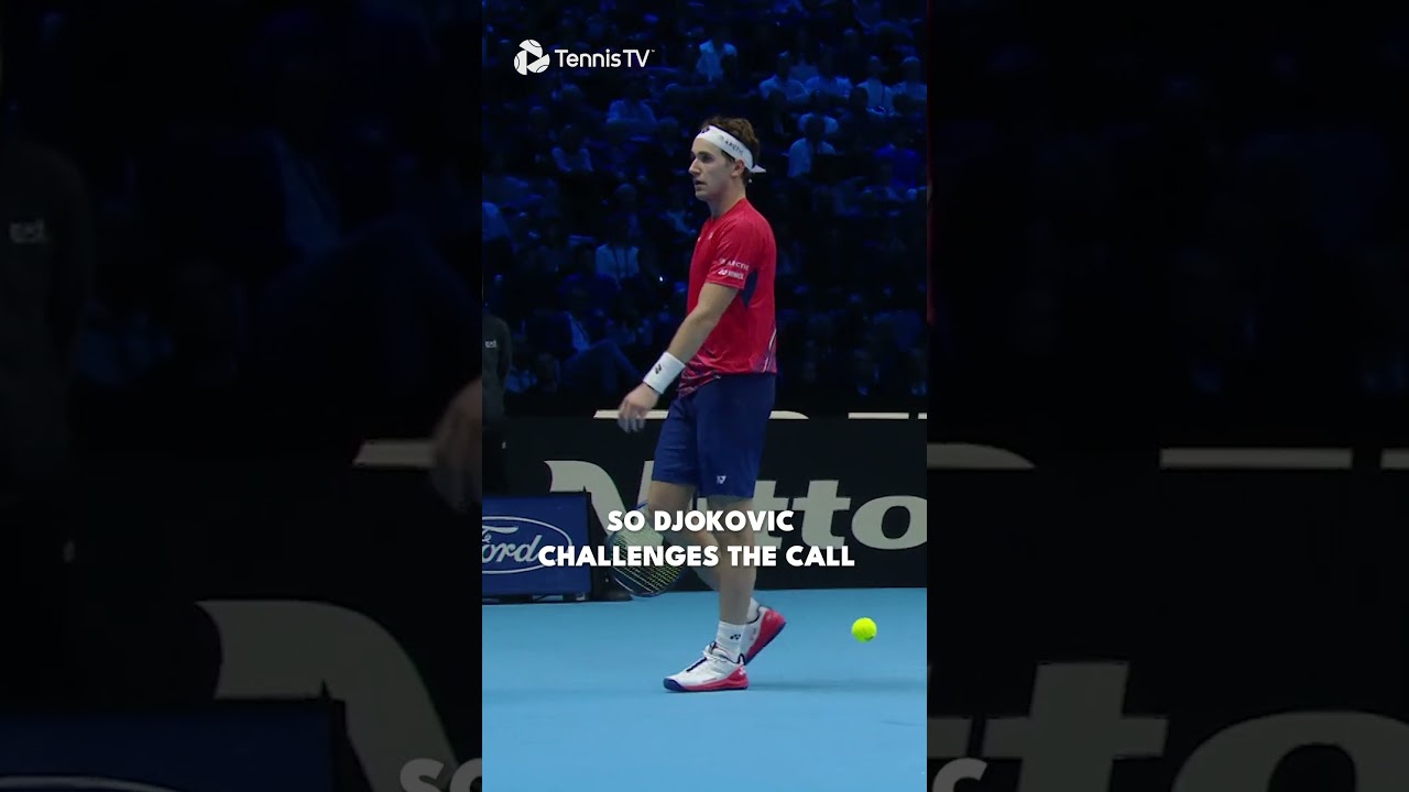 Ruud Sportsmanship In The Heat of the Battle Against Djokovic In Nitto ATP Finals!