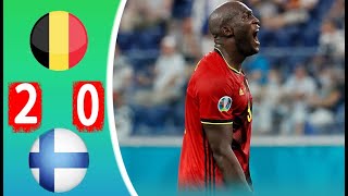 ملخص مباراة فنلندا وبلجيكا بث مباشر بتاريخ 21-06-2021 يورو 2020