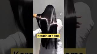 How to keratin at home /keratin at home shortsvideo shortsfeed viral shortsviral ytshorts