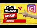 How to create a instgram account