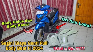 Review Harga Full Body Motor Beat Fi 2014 - Berapa Harga Body Halus dan Kasar, Ori dan Lokal