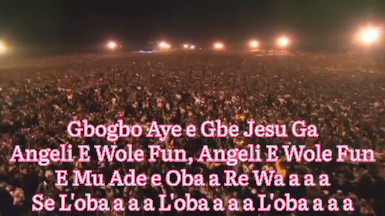 Gbogbo Aye Gbe Jesu Ga Video HymnYoruba hymnhymnal