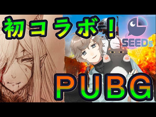 SEEDs×にじさんじゲーマーズ初コラボ！ＰＵＢＧ～！！のサムネイル