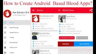 How to Create Blood App in Android? screenshot 5