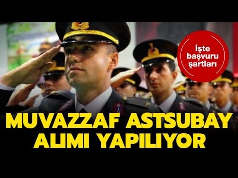 MSB muvazzaf astsubay alımı kılavuzu yayınlandı 2021 astsubay alımı  başvuru şartları neler?