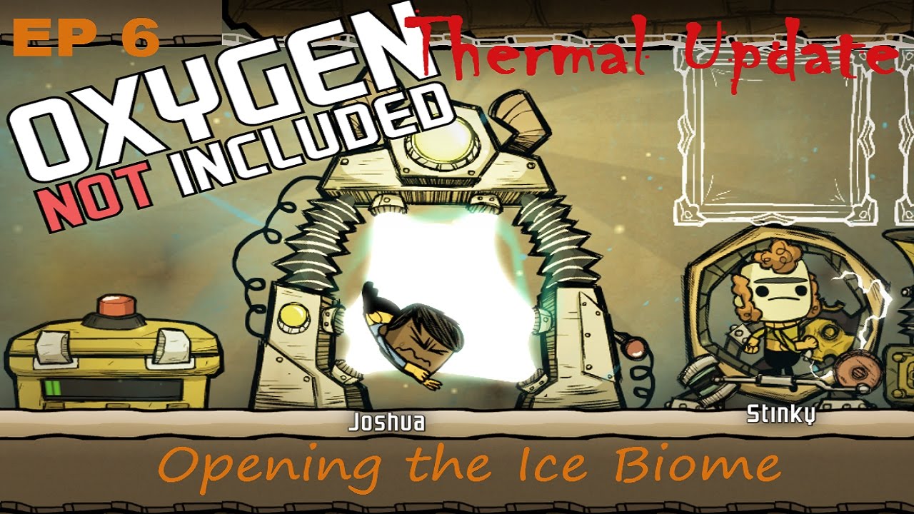 Opening the Ice Biome - Oxygen Not Included Thermal Upgrade S04E06 jdbmk
