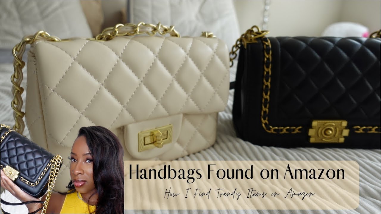 CHANEL INSPIRED HANDBAGS FOUND ON  + How To Find Designer Dupes on