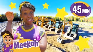 meekahs excavator song meekah blippi educational and music videos for kids