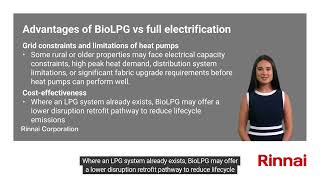 BioLPG for Commercial Heating A Sustainable Alternative for Off Grid Sites