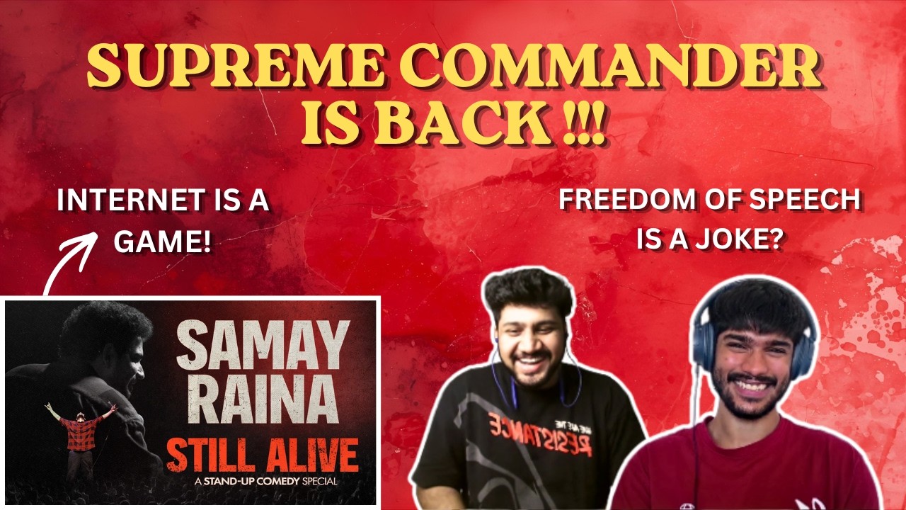 Samay Rena Cartoon Samay Raina - STILL ALIVE Best Moments Reaction Part 1 | Samay Raina ...