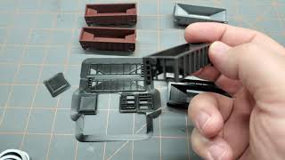 3D Printed N Scale Model Railroad Coal Car