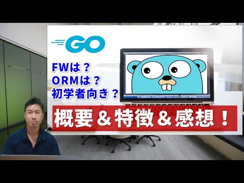 【Go言語(Golang)の概要と特徴】実際にWEBサービス開発で使用した感想！