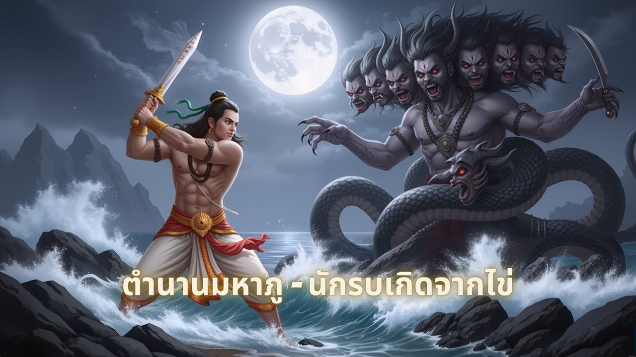 เรื่องเล่าที่ไม่เคยถูกเปิดเผยของมหาภู – ตำนานนักรบผู้ถือกำเนิดจากไข่ – นิทานพื้นบ้าน