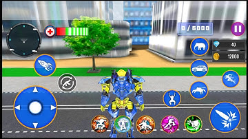 Spider Tank Robot Car Game 3d - Android Gameplay #2