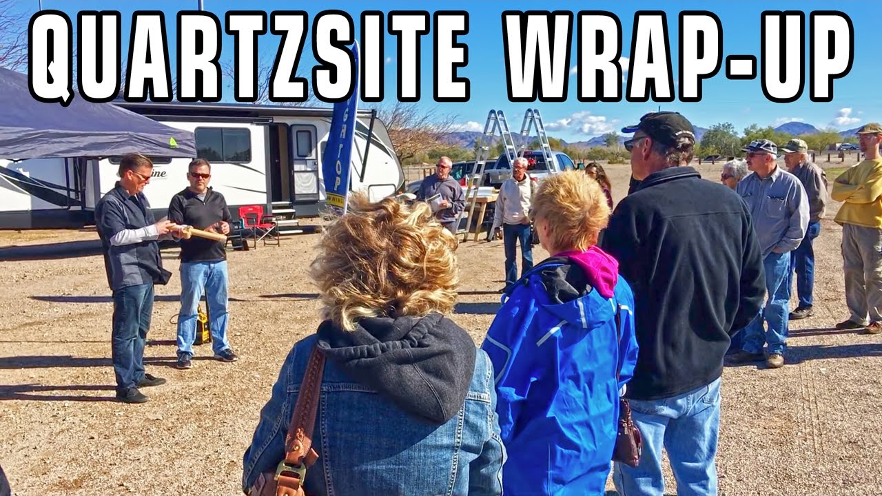 Quartzsite RV Show Wrap-Up — 2017 - YouTube