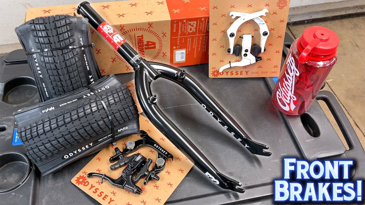 ODYSSEY F32 ブラック BMXフォーク F-32 FORK - モトクロスインターナショナル