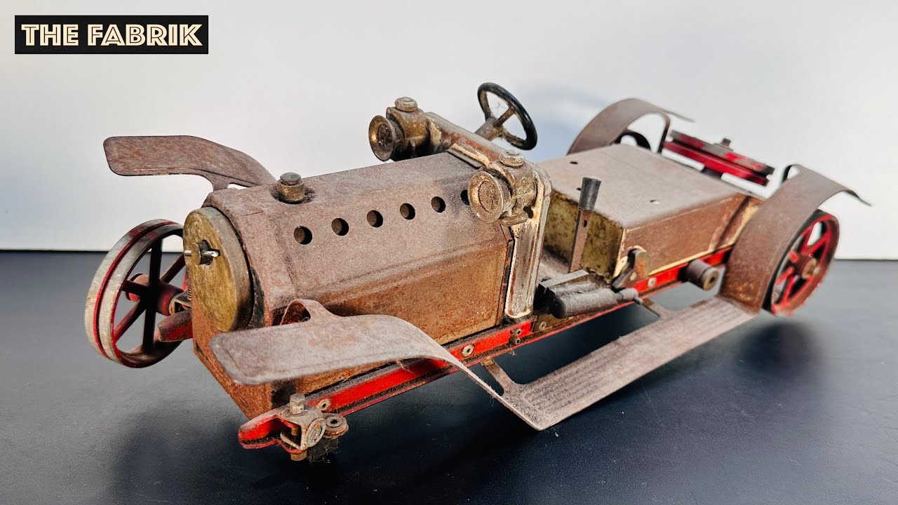 1960 Live Steam Car 'Mamod' 🔥 Restoration