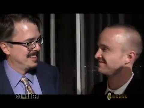 Aaron Paul & Vince Gilligan Interview at the Satur...