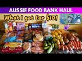 Food bank haul a very helpful 10 food pantry haul in queensland australia  april 2024