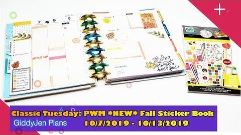 CLASSIC TUESDAY! Golden Student PWM 10/7/2019 - 10/13/2019 *NEW* Fall Sticker Book