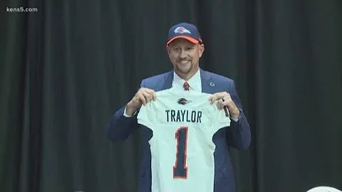 Jeff Traylor introduced as new UTSA football coach