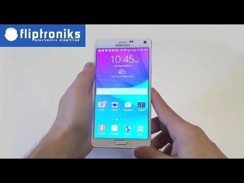 Samsung Galaxy Note 4: How to Enable New Text Messages Display Popup - Fliptroniks.com