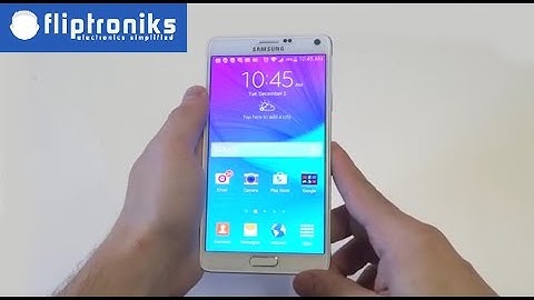 Samsung Galaxy Note 4: How to Enable New Text Messages Display Popup - Fliptroniks.com