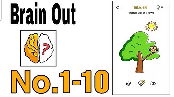 Brain Out Level 1 - 10 Walkthrough Solution / The Games