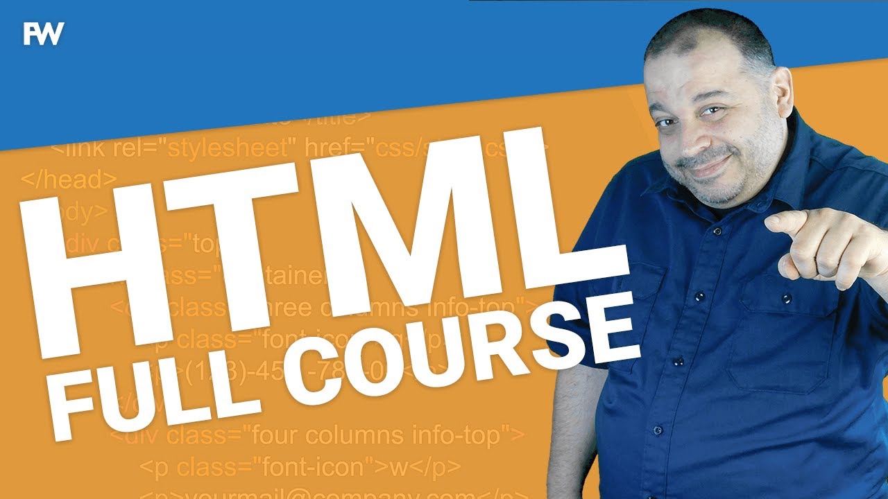 HTML5 Full Course for Beginners