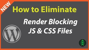 Eliminate Render-Blocking JavaScript and CSS in Above-The-Fold Content in WordPress