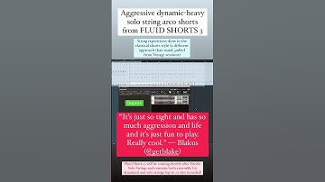 Early/Work-In-Progress Previews - Fluid Shorts III - Solo Cello + Solo Bass Staccatissimos