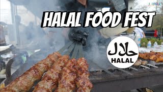 Incredible Halal Food Fest in Orlando, Fl  Turkish Uzbek Plov , Latin Halal, Palestinian Knafeh...